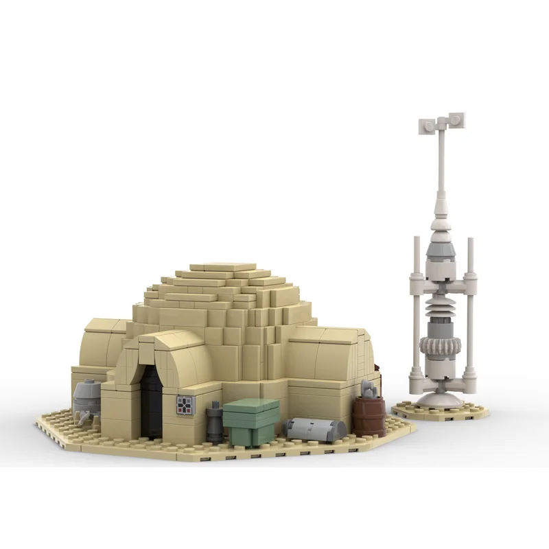 Estrela série de filmes modelo moc blocos de construção minifig escala modelo de construção modular tecnologia tijolos modelo montagem brinquedo do feriado