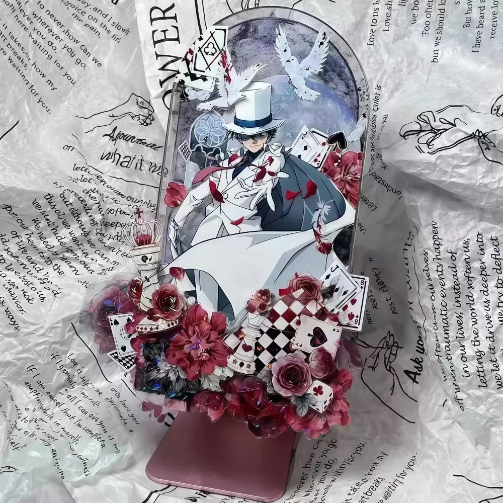 

Detective Conan Kaito Kid Acrylic Stand Premium Anime Figure Collectible Elegant Desktop Decor Display Ornament Best Gift Girl