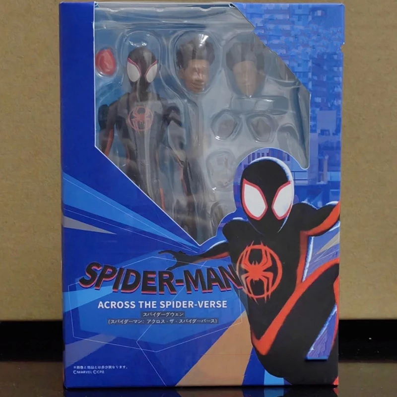 ألعاب تمثال الرجل العنكبوت من Marvel-CT ، شخصية أكشن موراليس Miles ، موديل PVC قابل للتحصيل ، SHF ، مصمم خصيصًا ، 15