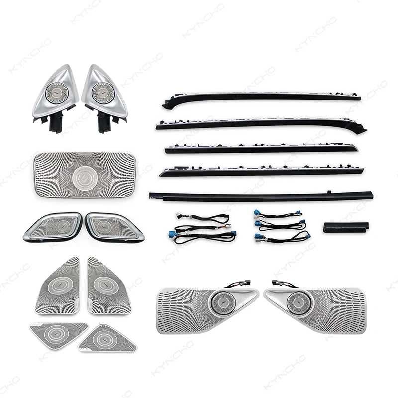 

For S Class W223 64 Color LED Car Ambient Light with 12V Interior Ambient Lights New Symphony Automotive Lighting