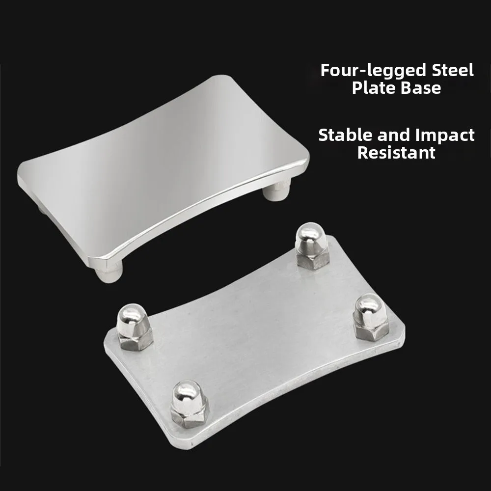 2 قطعة/المجموعة المضادة للانزلاق ساعة أداة إصلاح مجموعة قاعدة مستقرة دائم حزام (استيك) ساعة أداة لوح فولاذي جولة المطرقة سوار أداة إصلاح #3