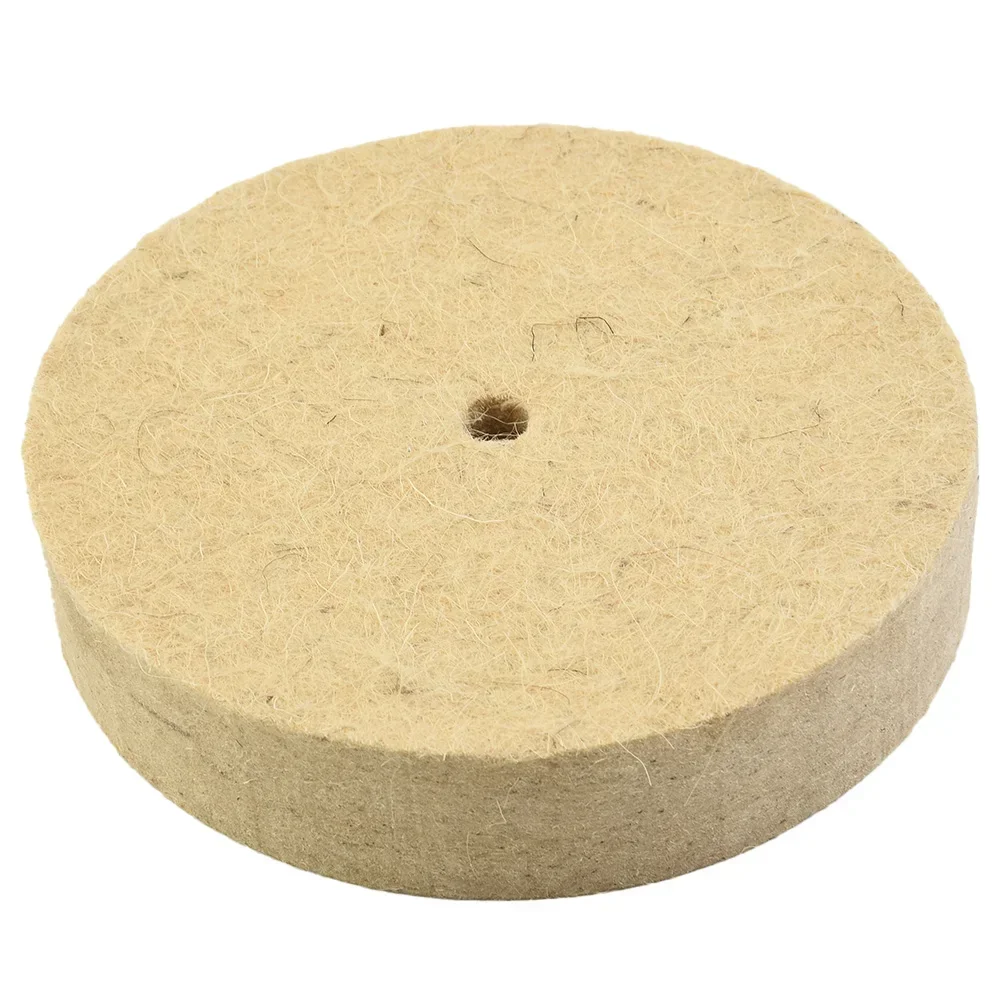 

5 Inch Wool Polishing Buffing Grinding Wheel Polisher Disc Pad For Car Polisher Auto Accessories Polishing Polisher Pads