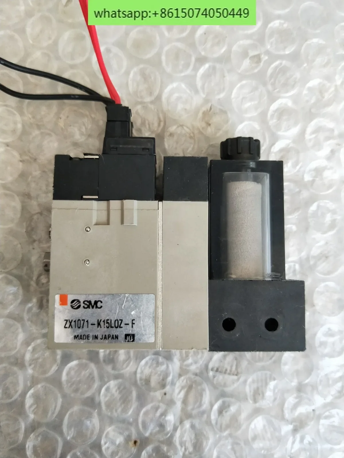 

Вакуумный генератор SMC ZX1071-K15LOZ-F, ZX1101-K15LZ-F-X121, Детали для демонтажа