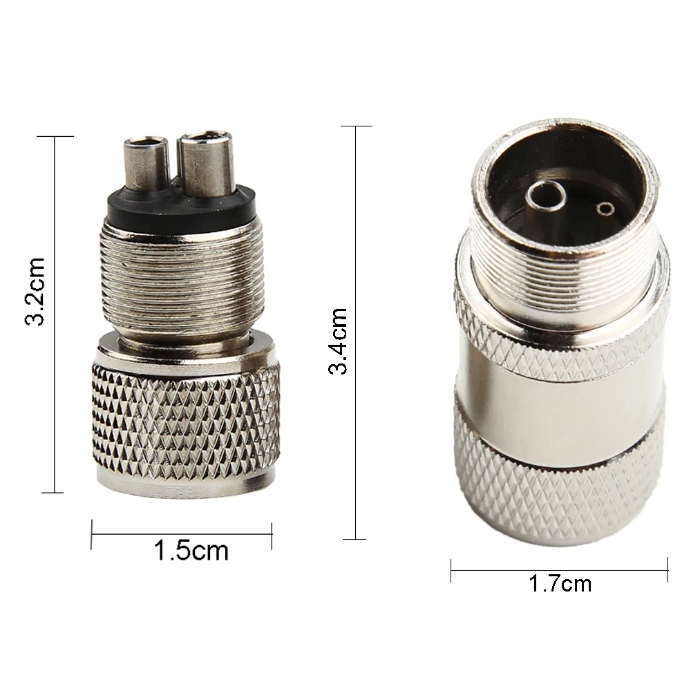 Dental Handstück Adapter Turbine Stecker Koppler 2/4 Löcher Wechsler Dental Instrument Teile Handstück Adapter Werkzeug – Detail 2