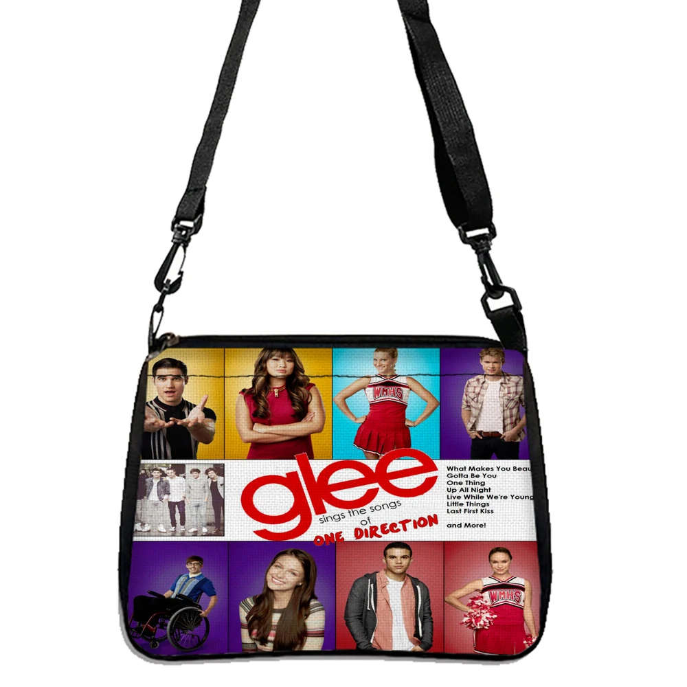 Glee Pattern Shoulder Bag, All Match Multifunctional Handbag For Everyday Use 5.23