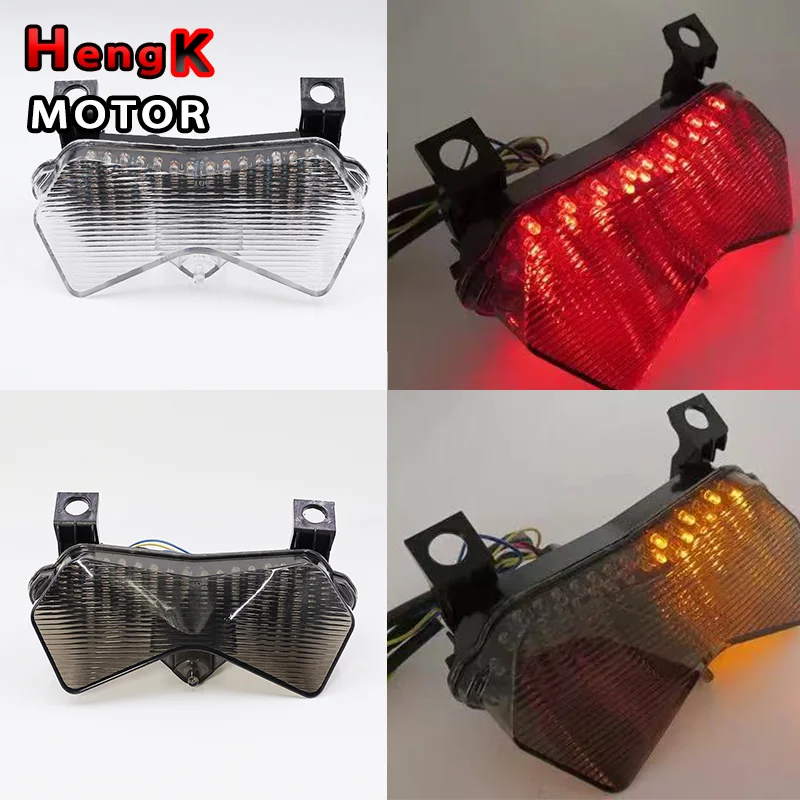 

For Kawasaki ZX-6R ZX-6RR ZX-6R-636 Z1000 2003-2004 Rear brake light rear tail light assembly
