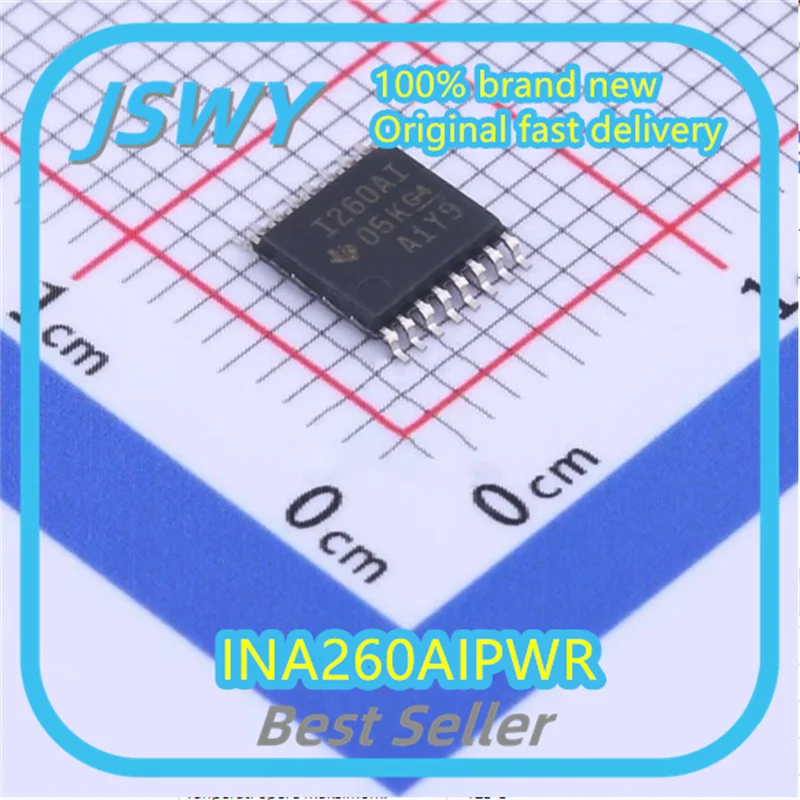 (5/50pcs) INA260AIPWR INA260AIPW TSSOP-16 Monitor & Reset Chip Silkscreen I260AI Genuine Fast Shipping