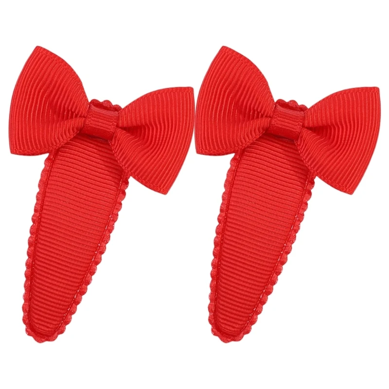 F19F 1 Paar Haar Bowknot Hairgrip Clips Haar Zubehör Schmetterling Haarnadel Haar Clips