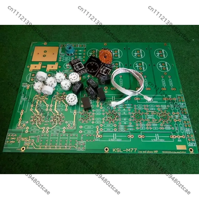 Audio Tube Preamp Circuit DIY PCB Component Set Support Record Player Phono Stage Upgrade Spare Parts