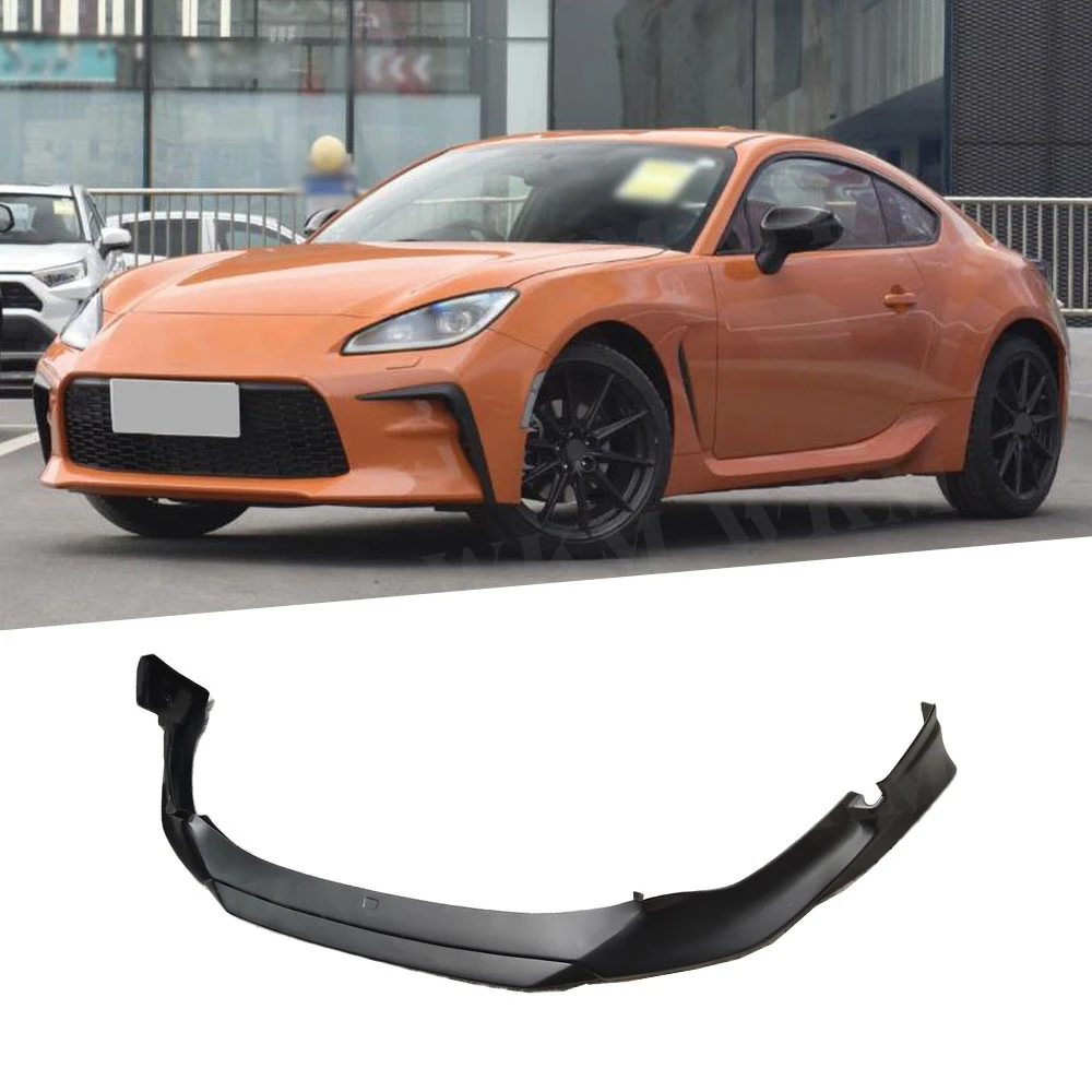 

ABS Car Front Bumper Lip For Toyota GR86 2021 2022 2023 Front Lip Chin Spoiler Guard Apron Car Styling Body Kit High Quality