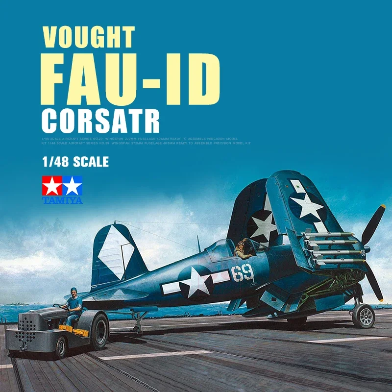 TAMIYA Assembly Aircraft Model Kit 61085  Vought F4U-1D Corsair w/