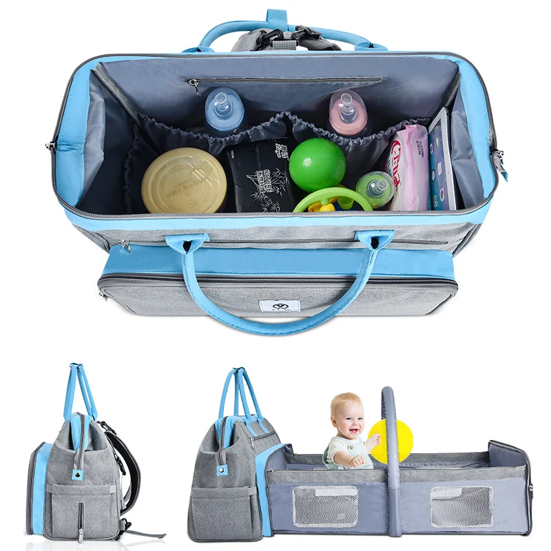 Baby Diaper Bag Nappy Stroller Bags For Baby Maternity Bag Backpacks Crib Newborn Mommy Bag Changing Table Baby Bags For Mom