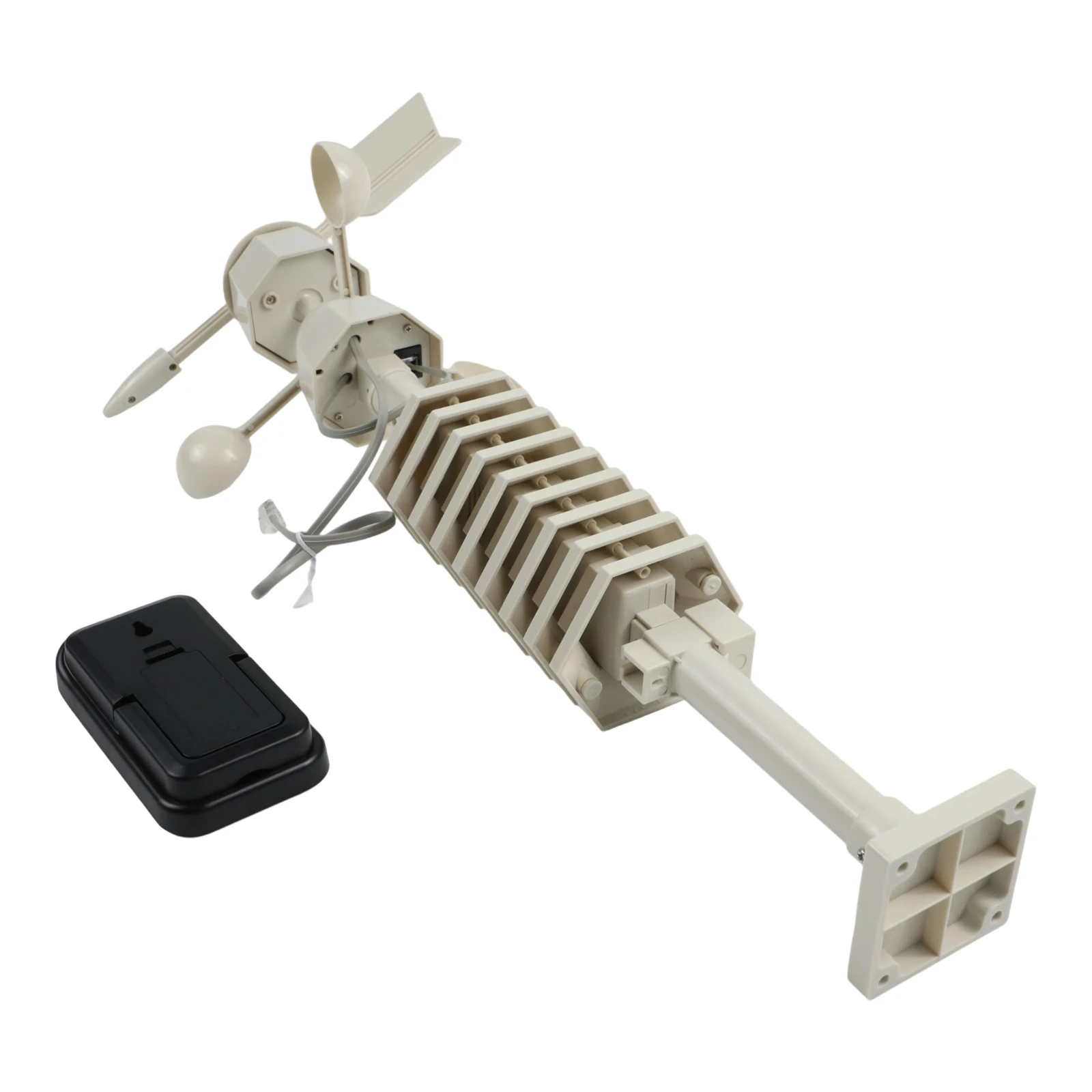 

For Outdoor Activities Digital Weather Meter Outdoor Sensor 4.9 X 2.7 Inches Customizable Alarms Historical Data Tracking