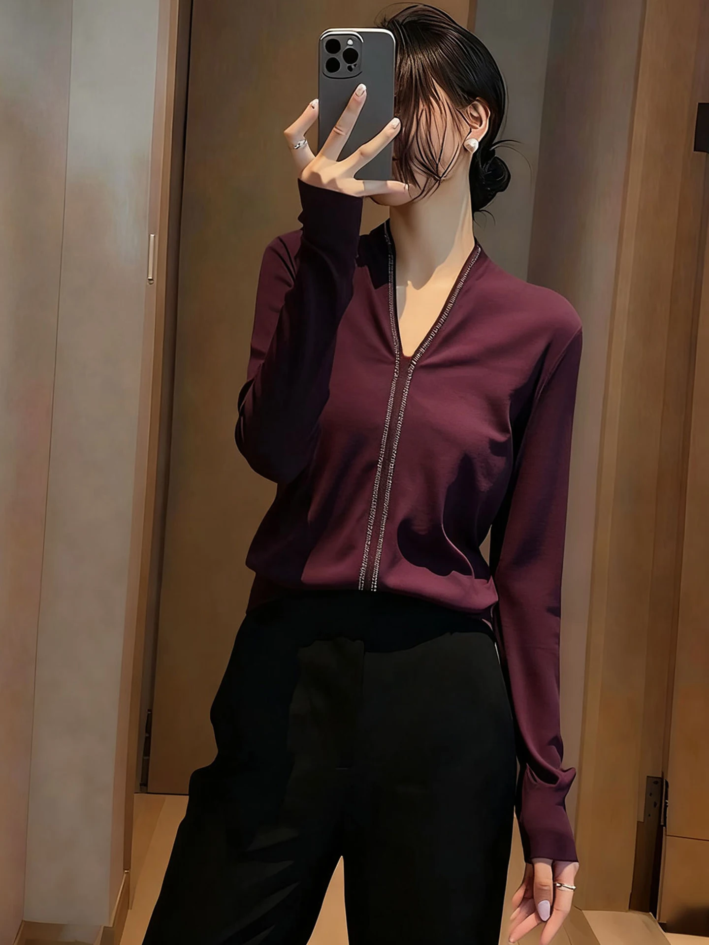 Korean Sle V-Ne Lon… - image