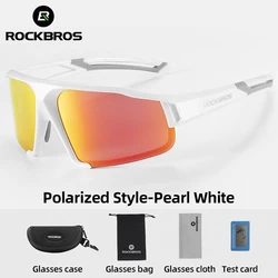 ROCKBROS Cycling Glasses Polarized Photochromic Sports Men's Sunglasses MTB Bike Cycling Sunglasses Women Cycling Goggle Eyewear