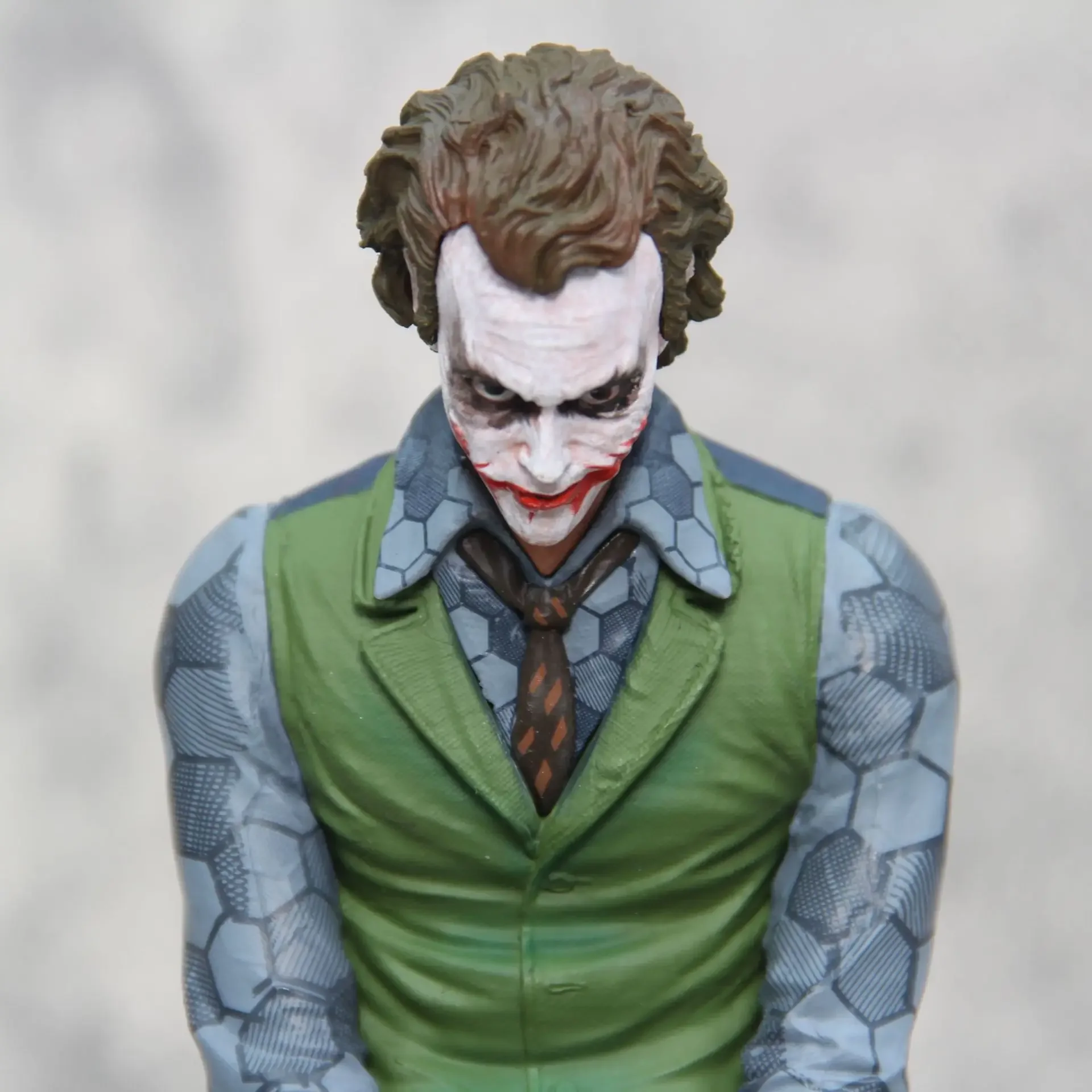 28cm Suicide Squad Gotham Joker Dc Dark Knight Heath Ledger Action Figures Set Model Sculpture Collection Toy Gifts