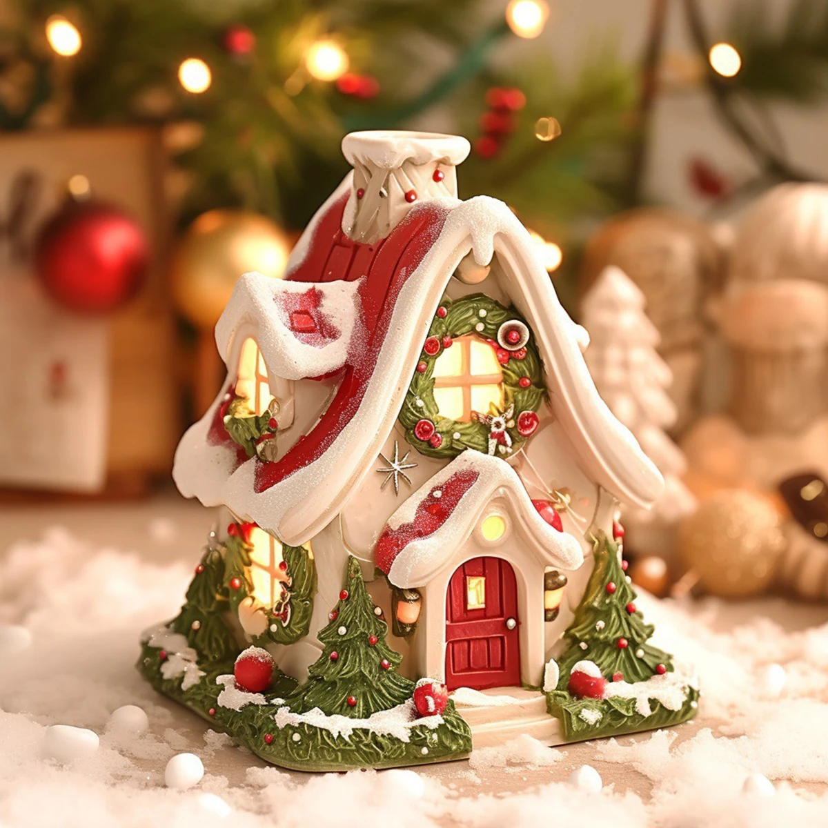Lncense Burners Family Party Decorations Christmas Gifts Resin Decorations Ornaments