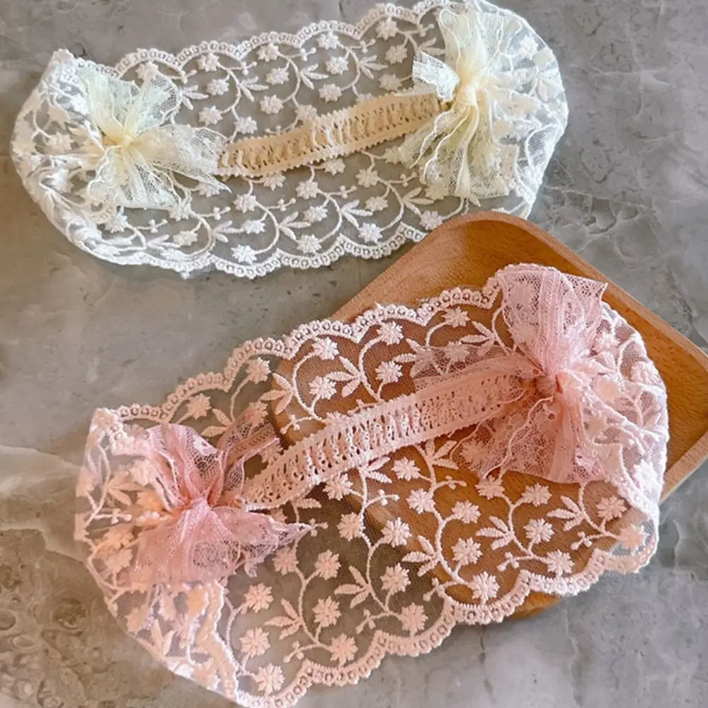 Lovely Sweet Photography Props Lace Summer Headgear Infant Hairband Headdress Baby Elastic Headband Korean Style Hair Hoop