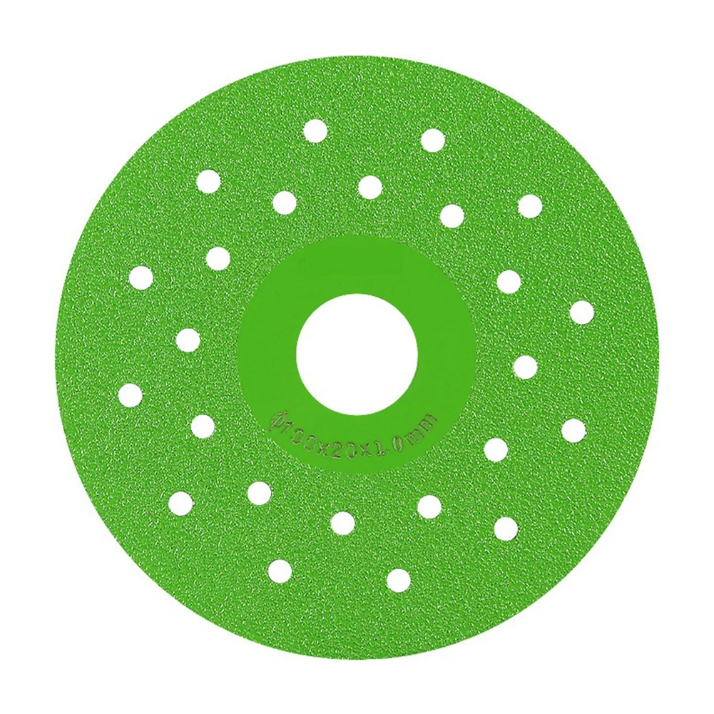 High Temperature Resistant Glass Cutting Disc, 100mm Diameter, Suitable for 100 Type Angle Grinder, Long Service Life