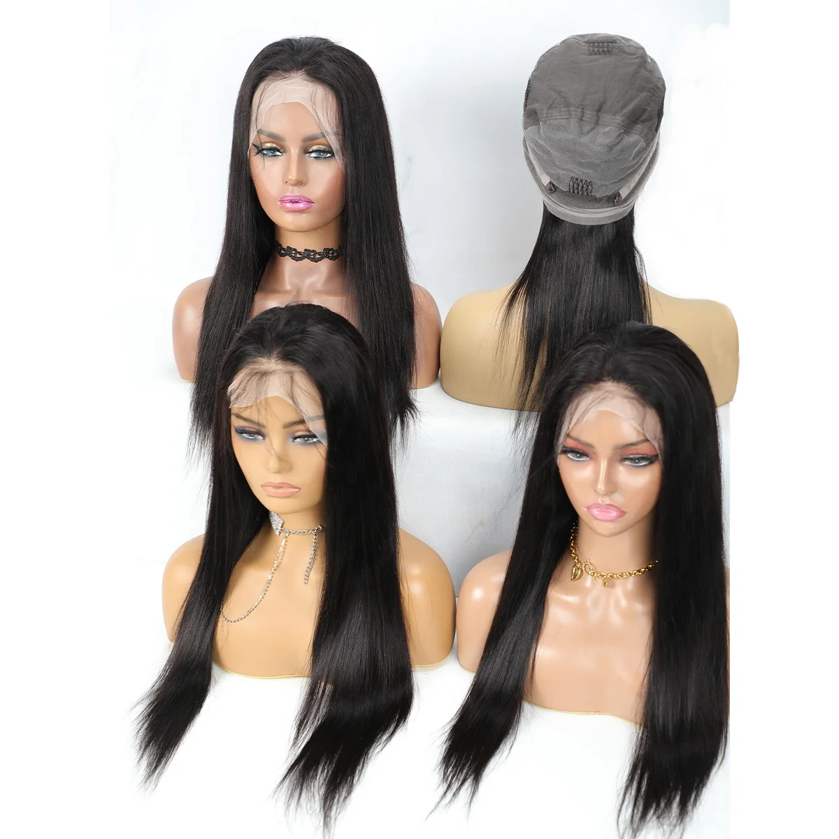 China Full Lace Wig Wholesale 100 virgin Brazilian Hair Full Lace Curly Wigs Natural Transparent HD Lace Front Human Hair Wigs