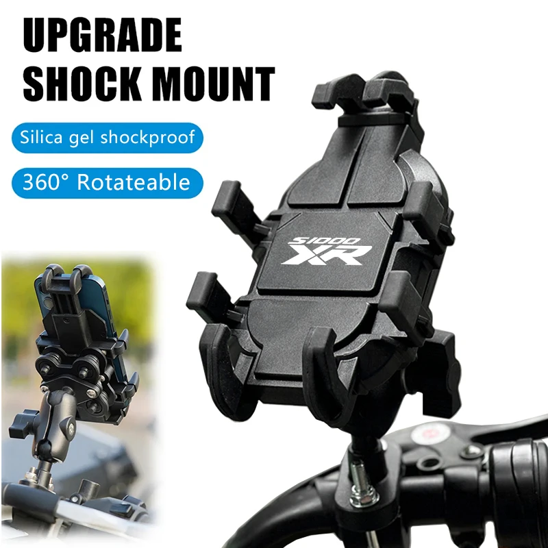 

Custom Logo For BMW S1000rr S1000xr Motorcycle Cell Phone Holder Stand Gps Bracket Accessories S1000 S 1000 RR XR 2024 New