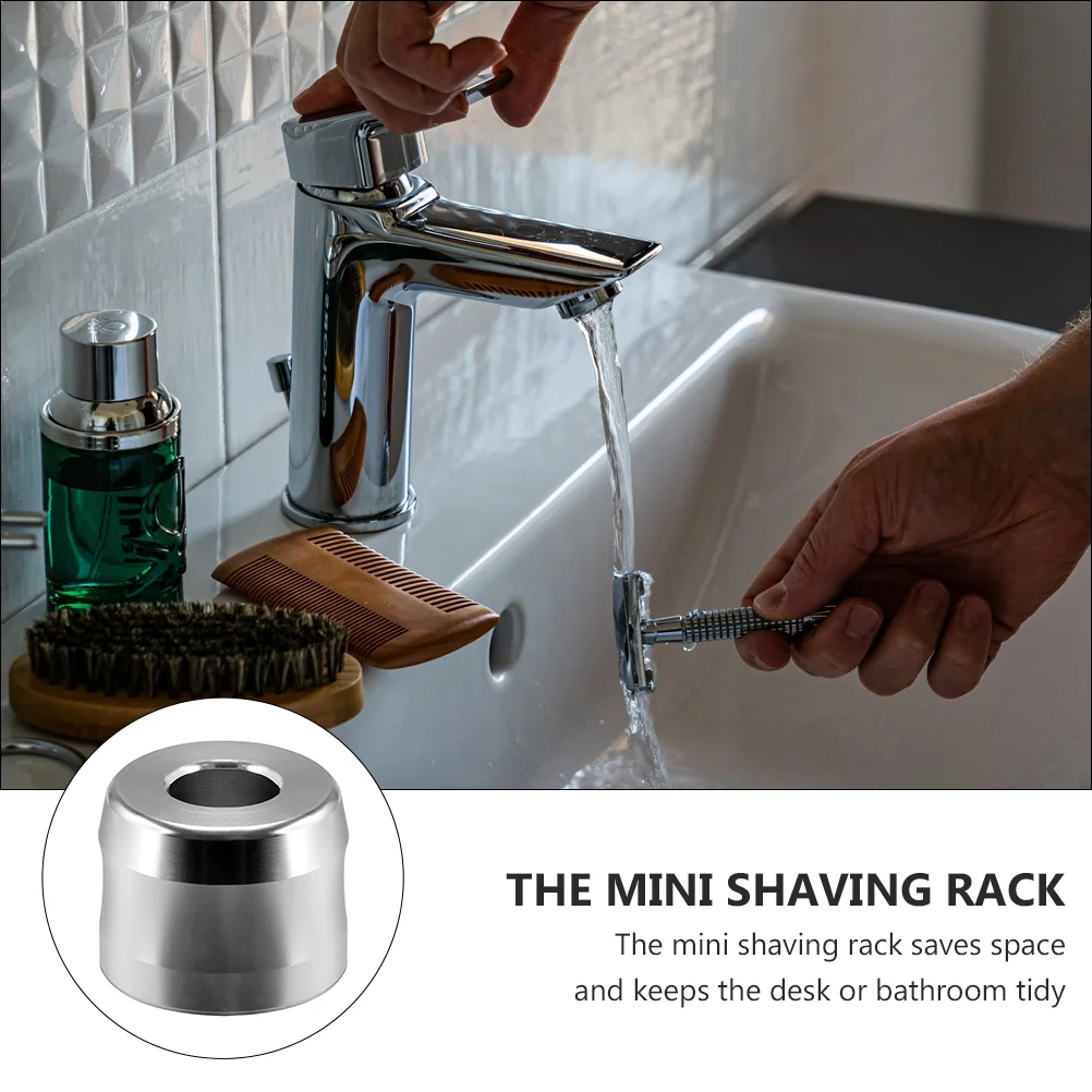 Razor Holder Stand Support Brush Shaver Organizer Shaving Body Shavers for Men Razors Manual Double