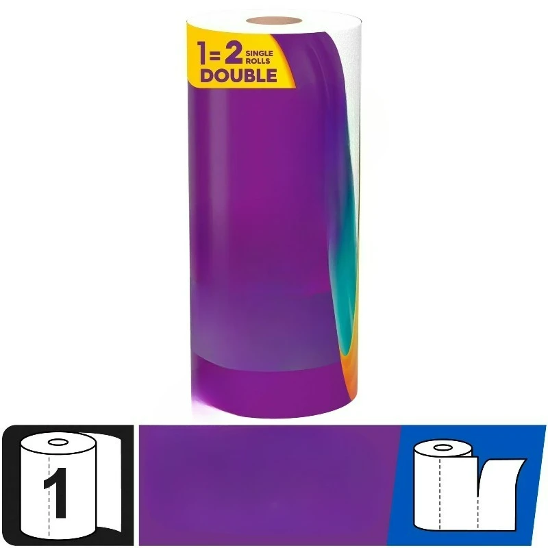 Cloth Paper Towels, 1 Double Roll, 86 Sheets per Roll