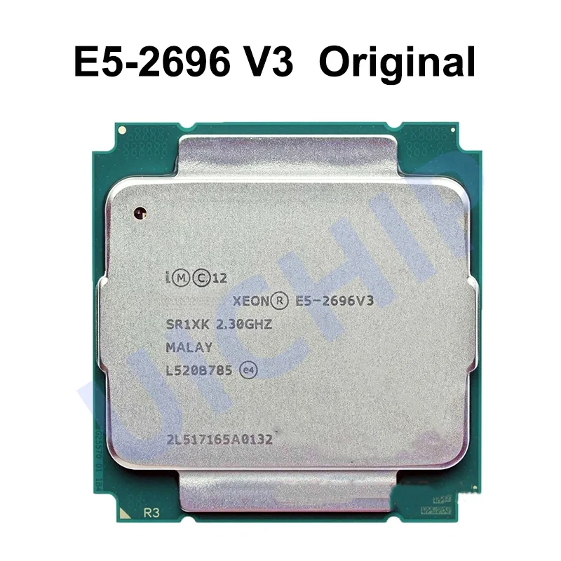 

E5-2696 v3 E5 2696v3 E5 2696 v3 2.3 GHz Used 18-Core Twenty-36-Thread 45MB 135W CPU Processor LGA 2011-3 Xeon