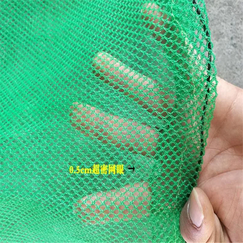 Folding fish net Live fish net bag mesh bag of fish guard Fishing tools Mesh bag Children\'s toys storage net bag Very durable