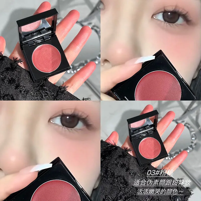 Waterproof Blush Lipstick Cream Multi-purpose Lasting Brightening Moisturizing Lip Cheek Balm Face Blusher Girls Korean Cosmetic