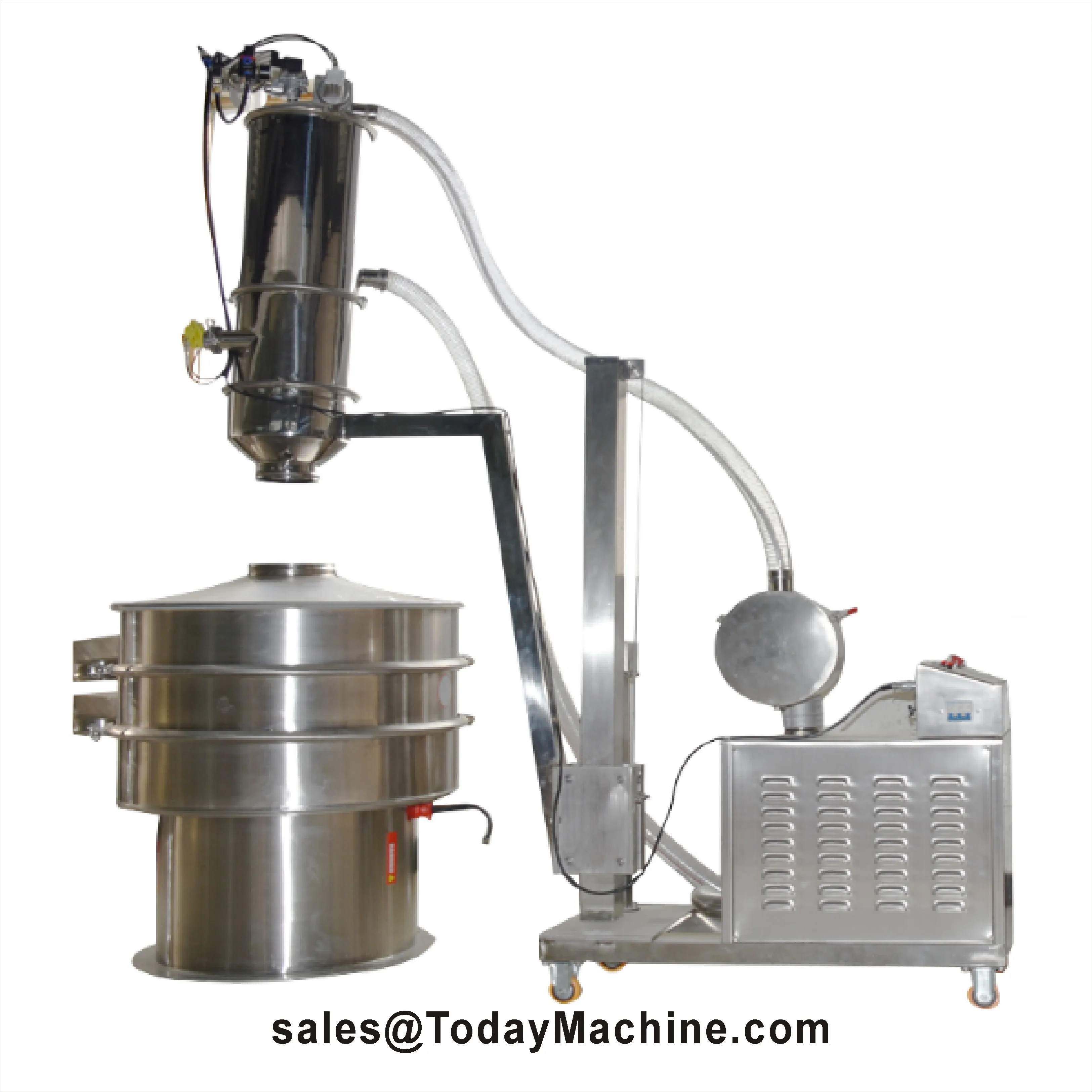 Powder Pneumatic Coffee Vacuum Conveyor System Lifter Transfer for Spices Grain Corn Vacuum Seed Feeding Machine