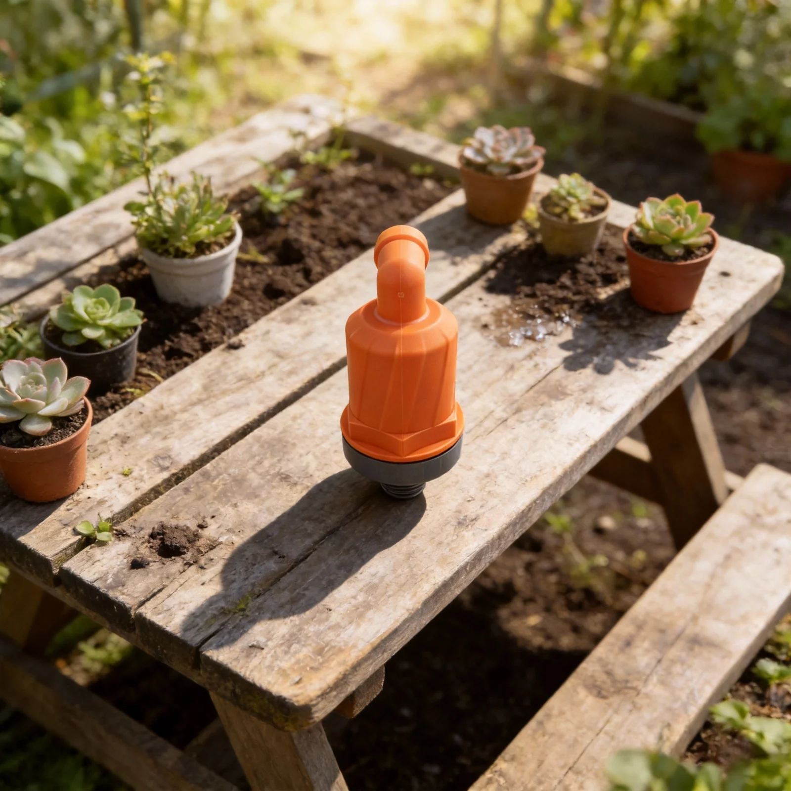 

Клапан для ирригационных систем, воздушный предохранительный клапан из материала PA с двумя выпускными портами для промышленных сетей