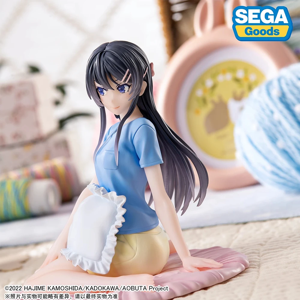 Original SEGA Luminasta Sakurajima Mai Seishun Buta Yarou wa Bunny Girl Senpai no Yume wo Minai Kawaii Anime Figure Model Toys