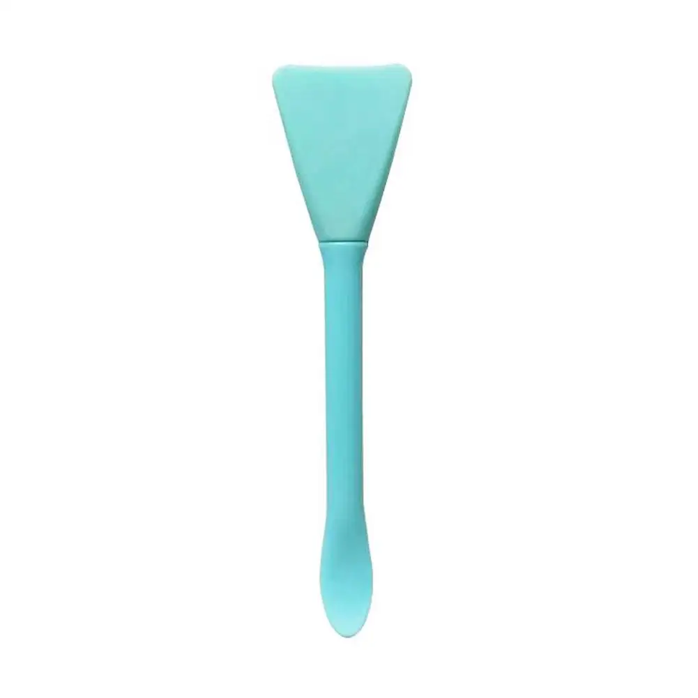 Pinceau à double tête en silicone pour masque facial, brosse pour livres qualifiée aux, outil de film spécial, brosse de type grattoir, beauté de la boue, PES b B0L7, 1PC