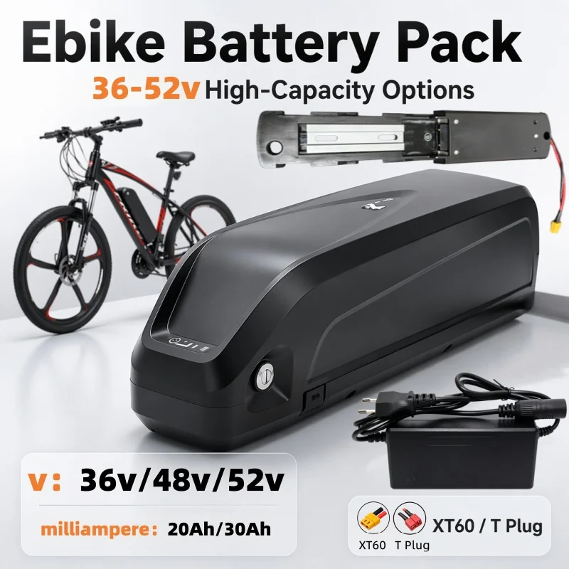 Hailong electric motorcycle lithium battery 36V48V52V optional 20Ah-30Ah high rate discharge long range commuting preferred