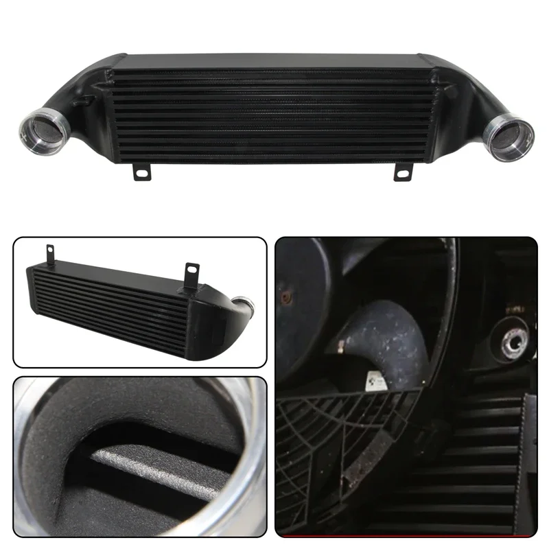 

Aluminum Intercooler Performance Competition Fit For BMW E46 318d M47N 320d /Cd/td M47N 330d/Cd/xd M57N 2003 Silver/Black