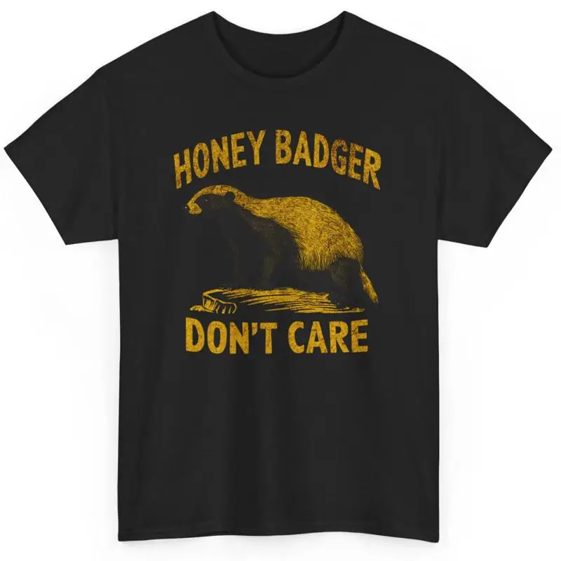 

Honey Badger Don'T Care Funny T Shirt Novelty Sarcastic