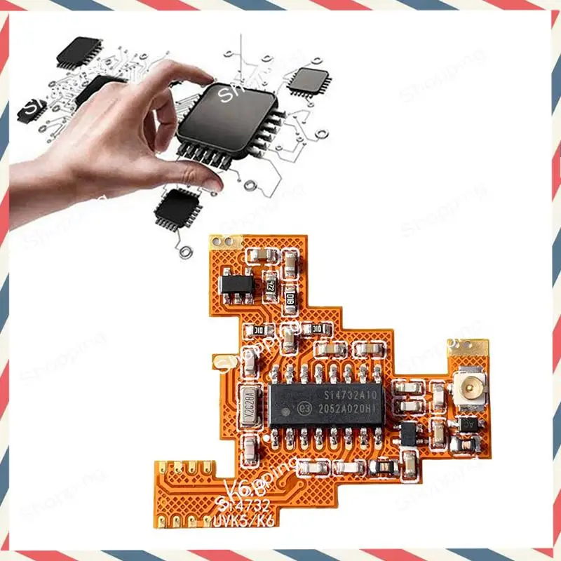 M20K SI4732 V6.8 FPC Modified Module+Antenna Forquansheng UVK5 K6  Shortwave Full Band Reception/Single Sideband Reception