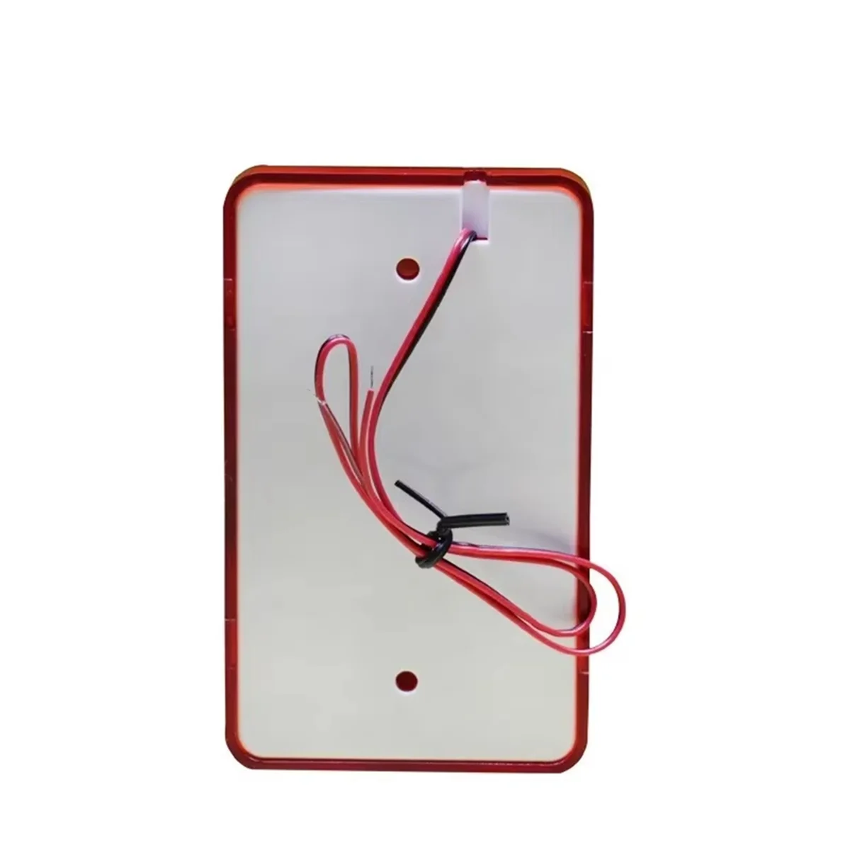 SEMOIC Mini Piezo Strobe Light Siren 12V إنذار سلكي مع صوت عالي 115dB -123