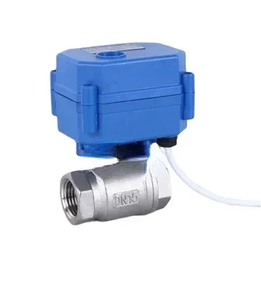 

Two Way Stainless Steel Electric water Ball DN15 DN20 DN25 motorized ball valve DC5V DC12V DC24V AC220V