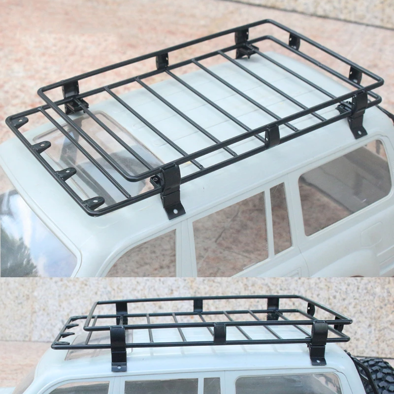 1:10 Rc Climbing Model Car LC80 Land Cruiser Metal Luggage Rack SCX10 ii Chassis for Rc Cars Body Case Diy Modification