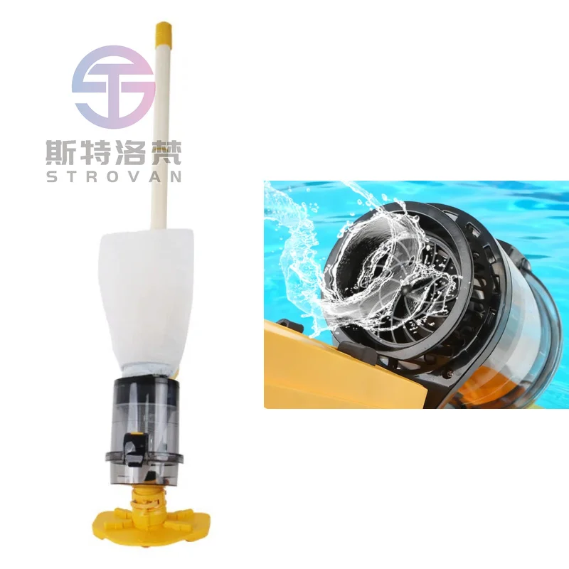 NH11 Cleaning Robot Pool Vacuum High Efficiency Long Handle Rechargeable for Swimming Pool