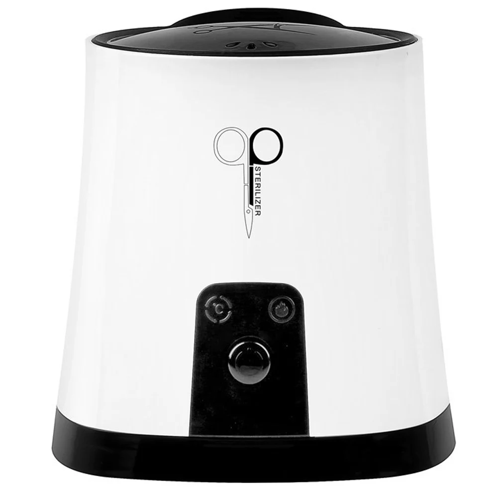 Machine de nettoyage pour nail art 100W, machine de nettoyage à haute température, outils de nail art, ciseaux, boîte de nettoyage automatique