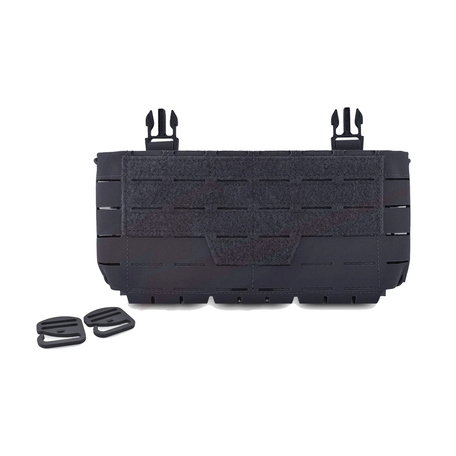 Tactical Magazine Pouch Airsoft Vest Chest Hanging Expansion Bag Gear SC Front Panel V4 Triple 5.56 Molle Conversion Mag Pouch