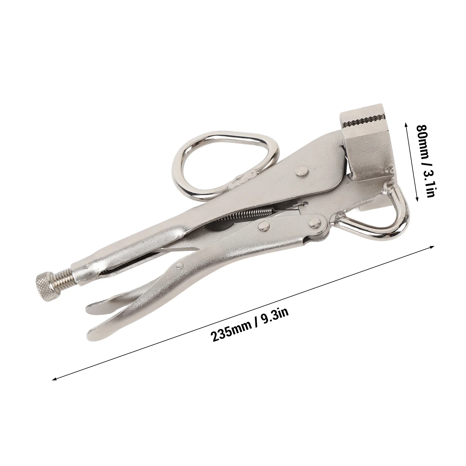 Pull Tang 20085 2000lb Auto Body Stud Pins Pull Tang met 2 Pull Ring Koolstofstaal Stud Pins Flens Pull Tang voor Auto