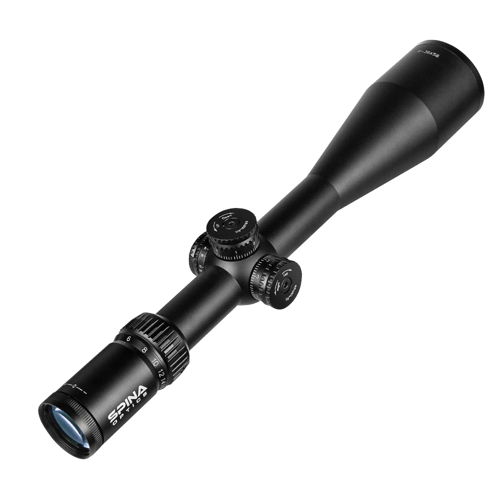 SPINA OPTICS 6-36x56 long distance 38mm SF hunting scope sight mighty sight scope for outdoor sports training