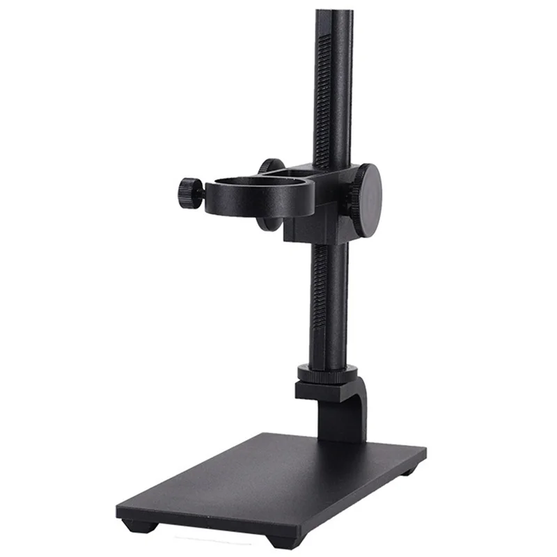 

Black Microscope Bracket Aluminum Alloy Lifting Bracket 35MM Bracket, Used for Microscope Maintenance and Welding