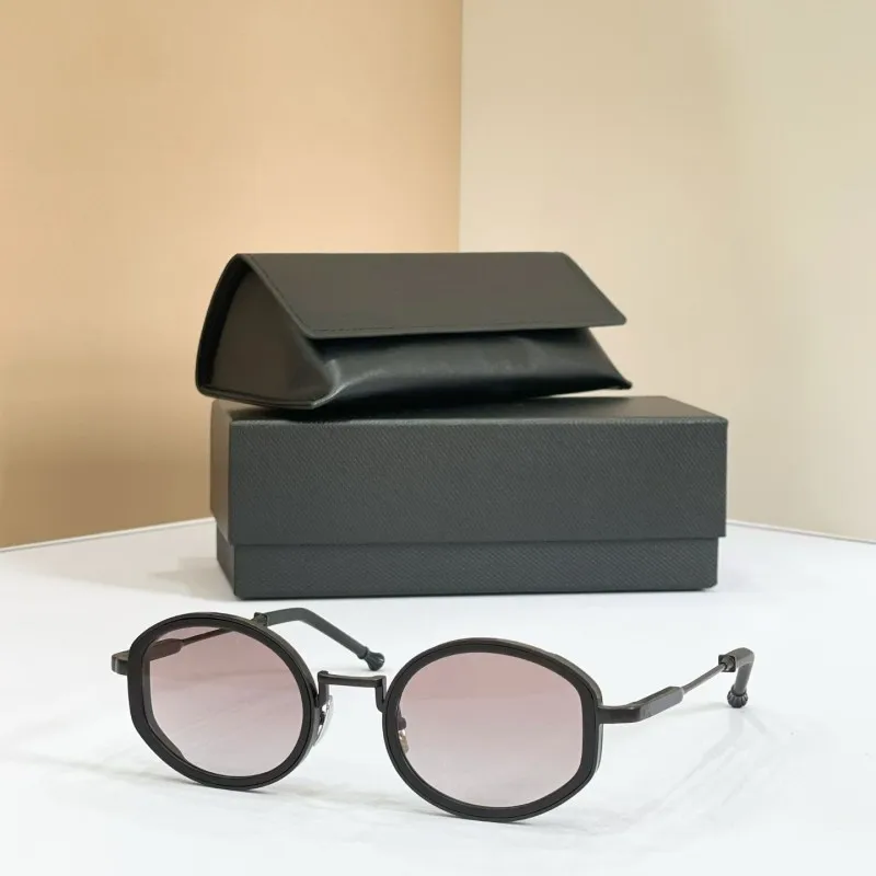 Luxury Sunglasses Metal Frame UV Protection Eyewear Unisex with Box Brand Sun Glasses and Model C104