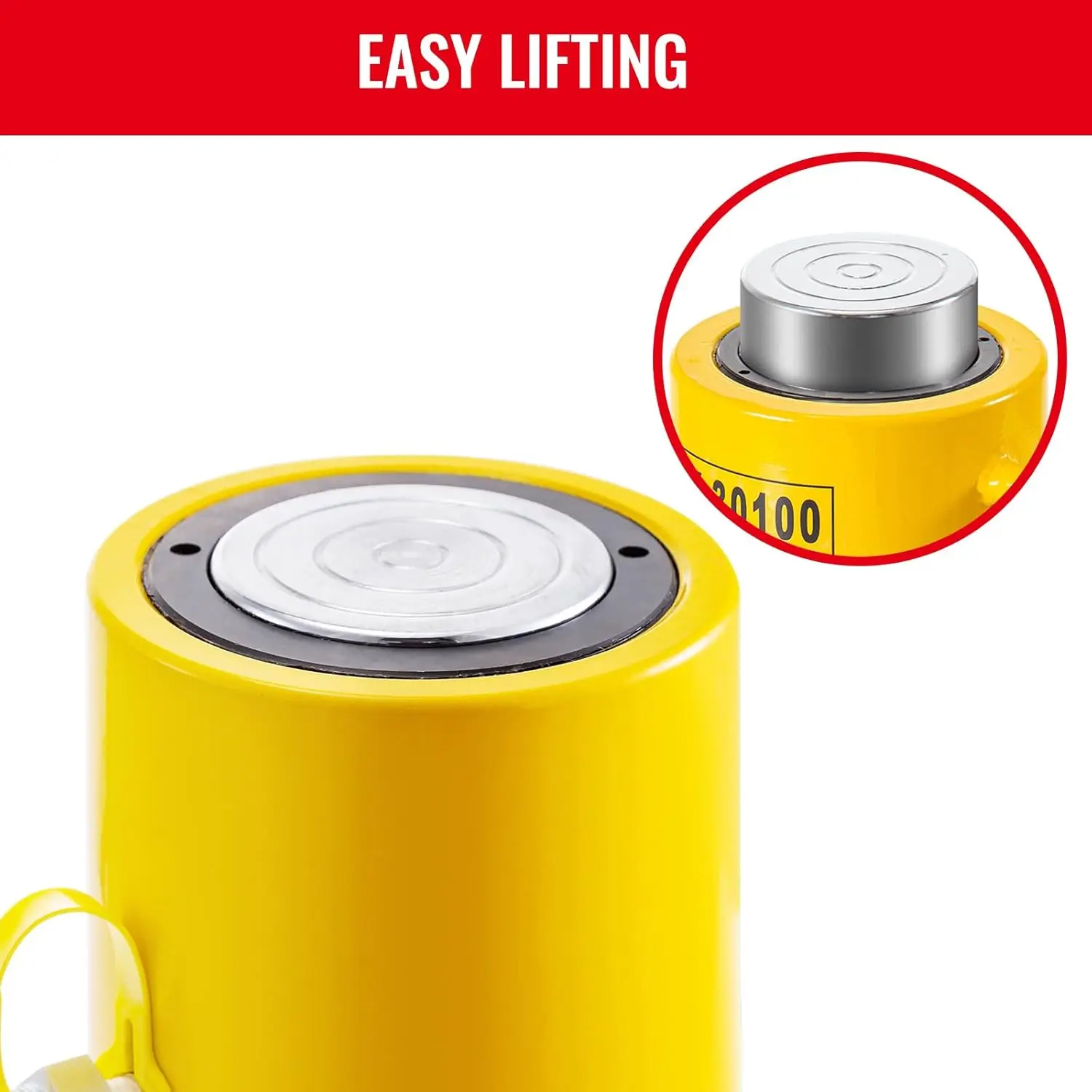 50T 2 "السكتة الدماغية أسطوانة هيدروليكية واحدة المفعول جاك رام #3