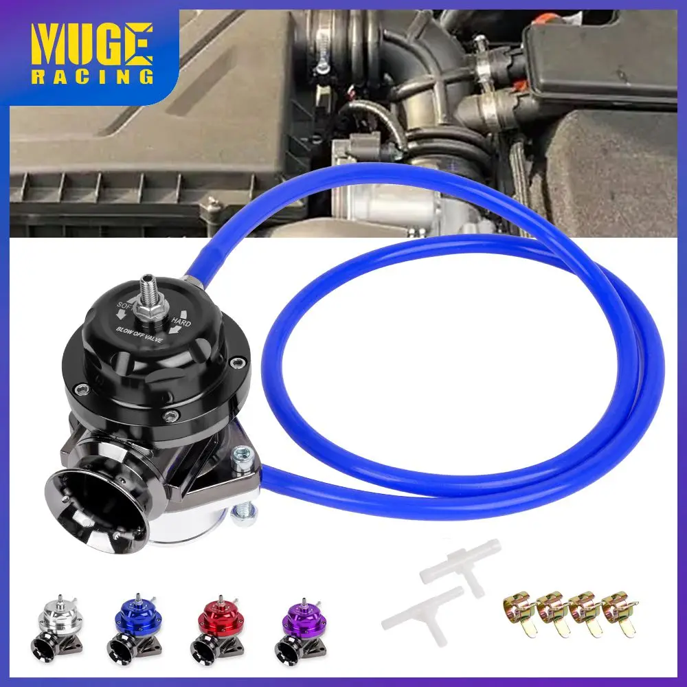 MUGE-Universal BOV 25psi Turbo Relief Valve Kit Type-RS Turbocharged Exhaust Valve Automotive Modification Parts BOV019